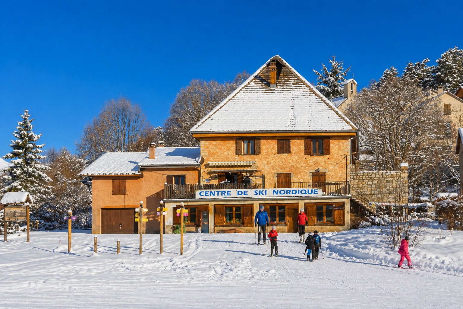 Centre nordique à proximité du gîte